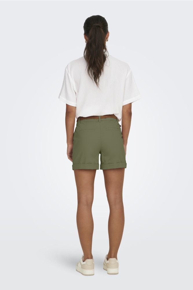 JDYCHICAGO MW BELTED CHINO SHORTS D 15324743 Kalamata